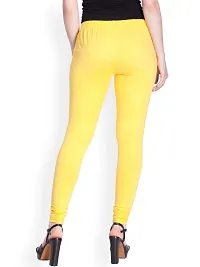 Lux Lyra Lemon Free Size Churidar Leggings-thumb2