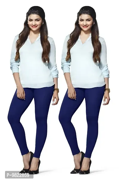 LUX LYRA Women's Fit Leggings Free Size Multicoloured at