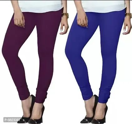 Buy LYRA Legging (Purple, Dark Blue, Solid)-Lyra_IC_03_67_FS_2PC