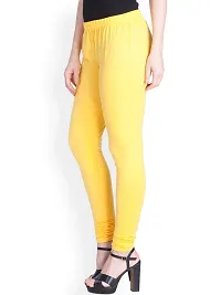 Lux Lyra Lemon Free Size Churidar Leggings-thumb1