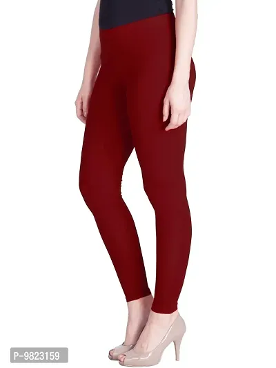 Lyra Women Ankle Length BOSSA NOVA Cotton Leggings-thumb3