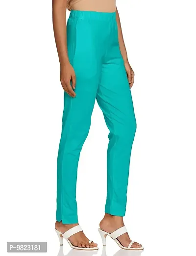 Lux Lyra Aqua Green Free Size Kurti Pant-thumb2