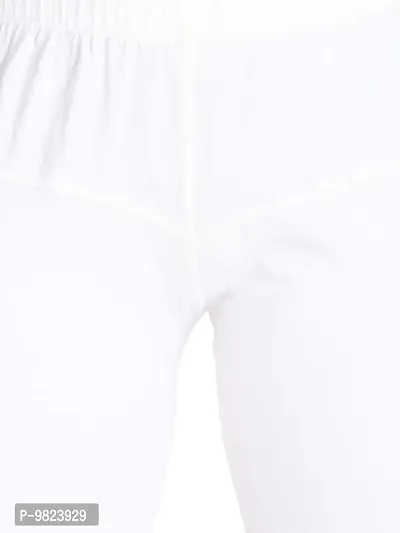 Lyra Women's Regular (Churidar Leggings_White,Kiwi_Free Size)-thumb3