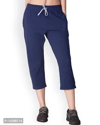 Buy Sringam Navy Cotton Pants for Women Online @ Tata CLiQ