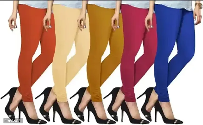 Lyra Ethnic Wear Legging (Light Blue, Pink, Orange, Beige, Yellow, Solid)-Lyra_IC_17_18_21_33_49_5PC