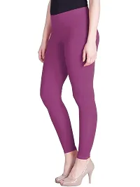 Lyra Women Ankle Length MOVING MOUVE Cotton Leggings-thumb2