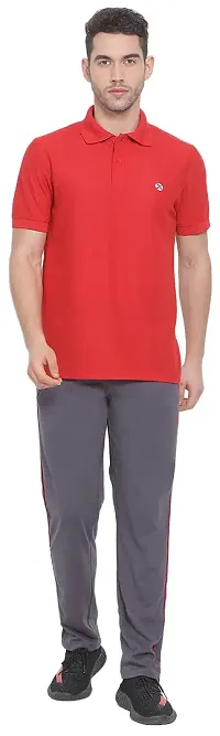 Lux Nitro Men's Red Cotton Polo T-Shirt (Size:Medium)-thumb4