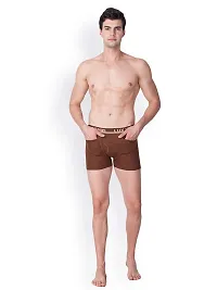 Attractive Lux Venus Cotton Solid Trunks Combo For Men Pack of 4-thumb1