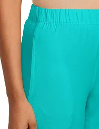 Lux Lyra Aqua Green Free Size Kurti Pant-thumb2