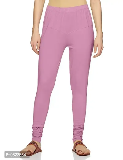 Lux Lyra Light Rose Free Size Churidar Leggings