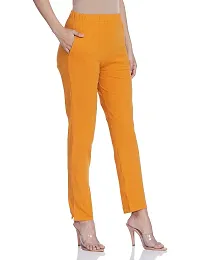 Lux Lyra Fire Orange Free Size Kurti Pant-thumb1