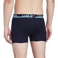Attractive Lux Venus Cotton Solid Trunks Combo For Men Pack of 3-thumb2