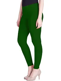 Lyra Women Ankle Length MOSS Cotton Leggings-thumb2