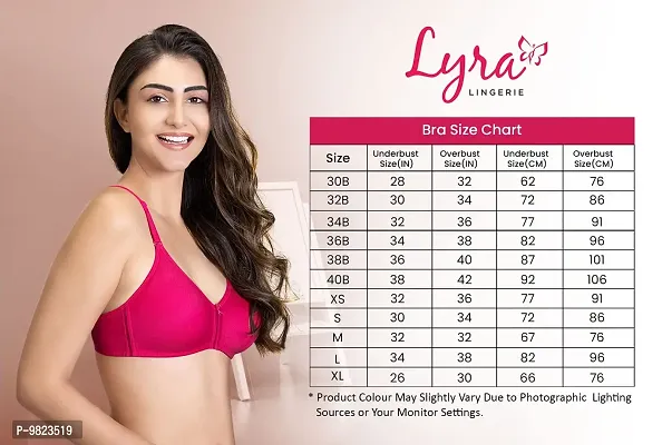 Lyra Women T-Shirt Non Padded Bra - Buy Lyra Women T-Shirt Non Padded Bra  Online at Best Prices in India