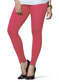 Lux Lyra-Women's Slim Fit, Cotton Leggings ( LYRA_AL_FS_1PC- Romantic Rani_Free Size)-thumb1