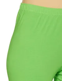 Lux Lyra Lime Free Size Ankle Leggings-thumb2