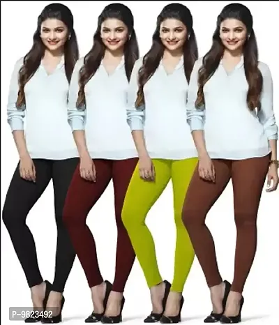 Lyra Ethnic Wear Legging (Maroon, Brown, Black, Light Green, Solid)-LYRA_AL_11_13_15_26_FS_4PC-thumb2