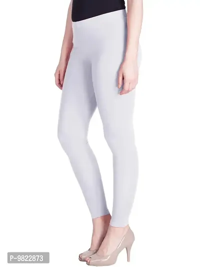 Lux Lyra Women's Slim Fit Leggings (LYRA_AL_09_FS_1PC_Off-White_Free Size)-thumb2