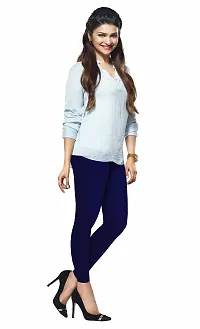 Lux Lyra Women's Slim Fit Leggings (LYRA_AL_FS_67_1PC, Royal Blue, Free Size)-thumb2