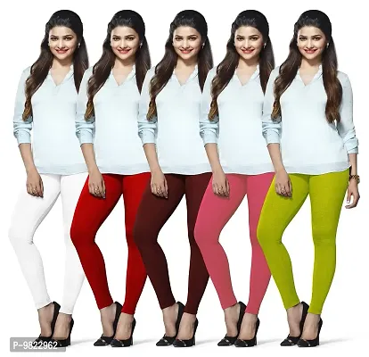 Buy TIARA LEGGINGS Women's Lycra Ankle Leggings for Yoga, Running, Workouts  and Casual Wear-Pack of 2|Free Size|Red-CNG Online at Best Prices in India  - JioMart.