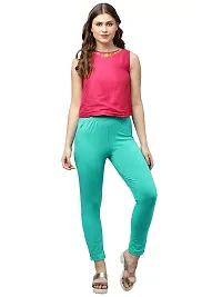 Lux Lyra Aqua Green Free Size Kurti Pant-thumb3