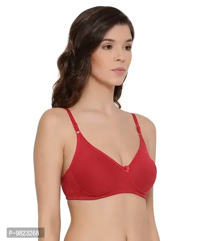 Buy Lyra Women's Non-Padded T-Shirt Bra(511) Pack of 2 Fuschia Redlove,34B Online  In India At Discounted Prices