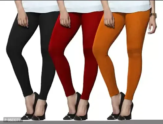 Buy Black & Blue Leggings for Women by LYRA Online | Ajio.com