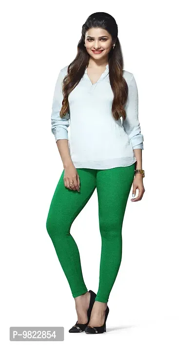 Buy Lux Lyra Womens Cotton Legging (Lyra_Al_51_Fs_2Pc _Green _Free Size)  Online In India At Discounted Prices