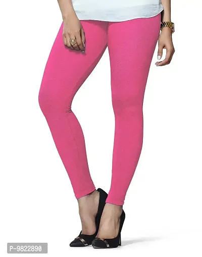 Buy Lyra Women's Light Pink Solid Churidar Leggings Online at Best Prices  in India - JioMart.