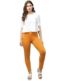 Lux Lyra Fire Orange Free Size Kurti Pant-thumb3