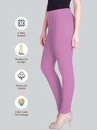 Lux Lyra Light Rose Free Size Churidar Leggings-thumb2