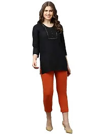 Lux Lyra Brick Free Size Kurti Pant-thumb3