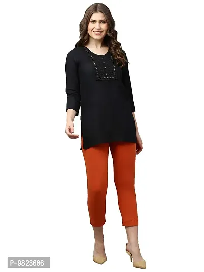 Lux Lyra Brick Free Size Kurti Pant-thumb4