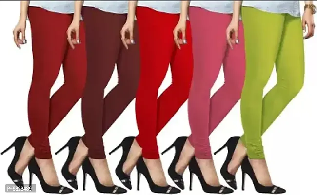 Buy Lux Lyra Indian Churidar Leggings, Pack of 5 Online In India