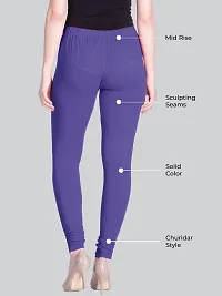 LYRA Women ORCHID Cotton Churidar Leggings-thumb1