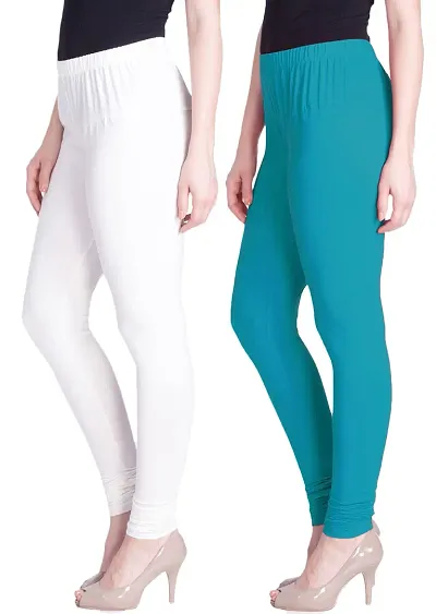 Beautiful Premium Churidar Leggings Combo For Women Pack Of 2