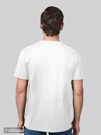 Stylish Cotton Solid Half Sleeve Round Neck Tees For Men Pack Of 2-thumb2