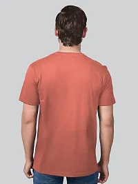 Stylish Cotton Solid Half Sleeve Round Neck Tees For Men Pack Of 2-thumb1