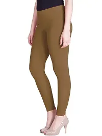 Lux Lyra Biscuit Free Size Ankle Leggings-thumb1