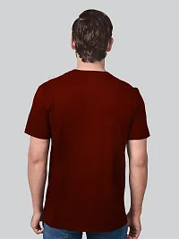 Stylish Cotton Solid Half Sleeve Round Neck Tees For Men Pack Of 2-thumb1