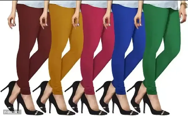 LYRA Legging (Light Blue, Dark Green, Maroon, Pink, Yellow, Solid)-Lyra_IC_13_21_33_49_51_5PC