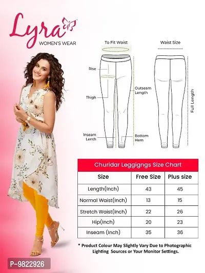 Lyra Women Solid Premium Cotton Ankle Length Leggings | Mid-Waist |  Fashionwear Beige : Amazon.in: Fashion