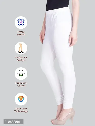 Beautiful Cotton Premium Churidar Leggings Combo For Women Pack Of 2-thumb3