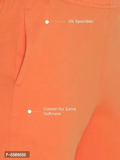 Lux Lyra Styish Cotton Solid Ethnic Pants For Women-thumb5