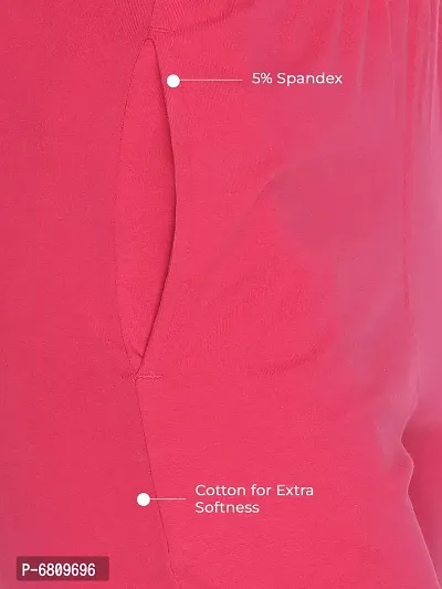 Lux Lyra Styish Cotton Solid Ethnic Pants For Women-thumb5