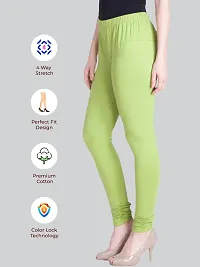 Lux Lyra Styish Cotton Solid Skinny Fit Leggings For Women-thumb2