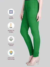 Lux Lyra Styish Cotton Solid Skinny Fit Leggings For Women-thumb2