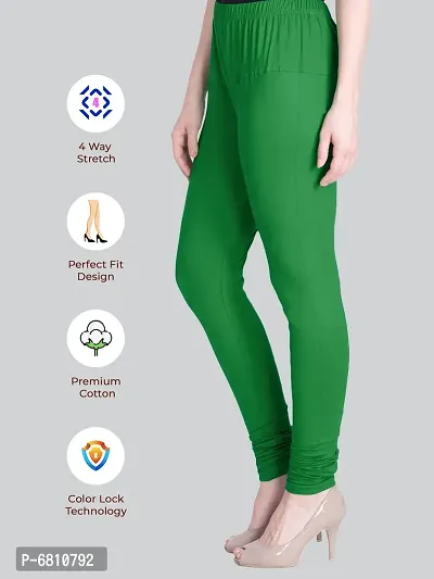 Lux Lyra Styish Cotton Solid Skinny Fit Leggings For Women-thumb3