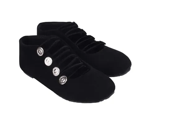 Women's Stylish And Trendy Black Solid Synthetic Fancy Ballerinas