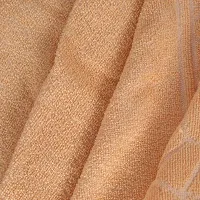 Comfortable Orange Cotton Self Pattern Bath Towels-thumb2